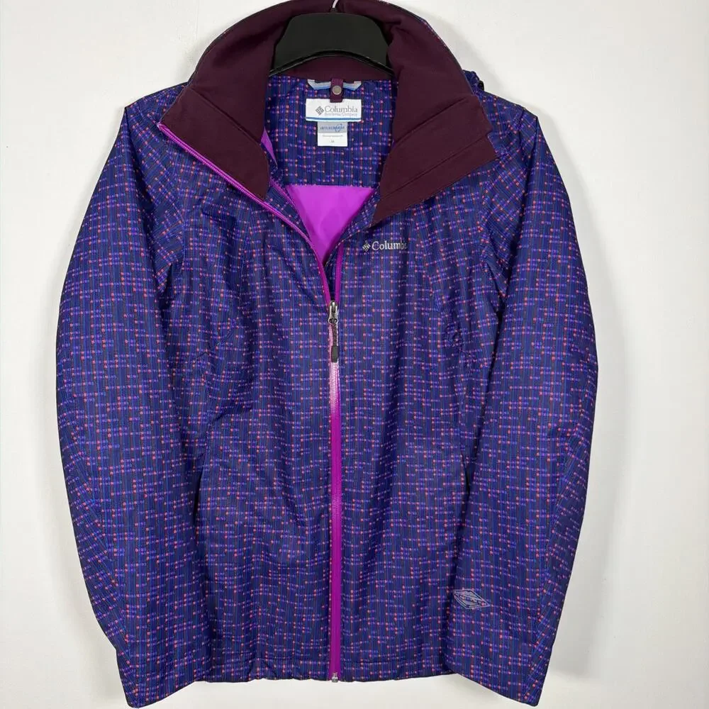 Columbia Medium Ski Snowboard‎ Coat Whirlibird Intercharge Omni-Tech Jacket